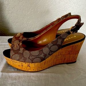 Coach Platform Sandles